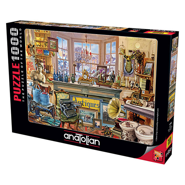 پازل 1000 تکه آناتولین طرح Antique Dealer کد 1148