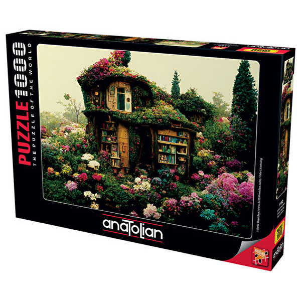 پازل 1000 تکه آناتولین طرح Flower Library کد 1152
