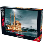 پازل 1000 تکه آناتولین طرح Ortaköy Mosque Nostalgia کد 3171 Anatolian