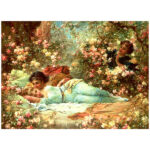 پازل 1000 تکه آناتولین طرح Sleeping Beauty کد 1145 Anatolian