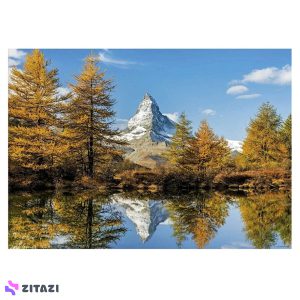 پازل 1000 تکه ادوکا مدل Matterhorn Mountain in Autumn