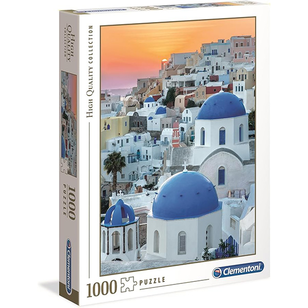 پازل 1000 تکه کلمنتونی مدل Santorini کد 39480