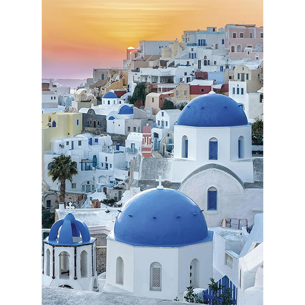 پازل 1000 تکه کلمنتونی مدل Santorini کد 39480