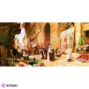 پازل 1500 تکه آناتولین طرح Carpet Market in Cairo کد 3751 Anatolian