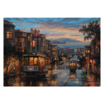 پازل 1500 تکه آناتولین طرح San Francisco Streets کد 4531