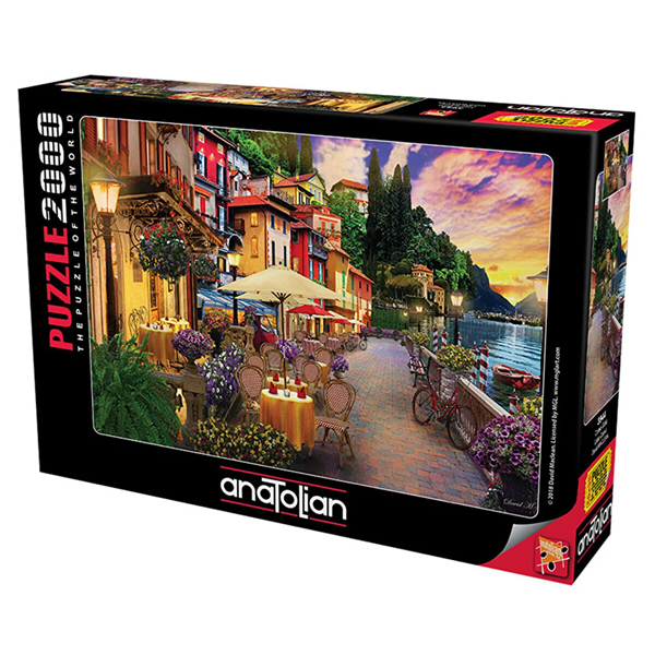 پازل 2000 تکه آناتولین طرح Lake Como کد 3944 Anatolian