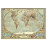پازل 2000 تکه آناتولین طرح نقشه جهان World Map کد 3935