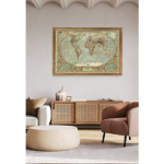 پازل 2000 تکه آناتولین طرح نقشه جهان World Map کد 3935
