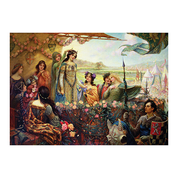 پازل 3000 تکه آناتولین طرح Lancelot & Guinevere کد 4929