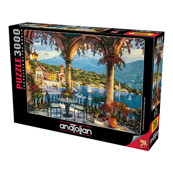 پازل 3000 تکه آناتولین طرح Mediterranean Evening کد 4926 Anatolian