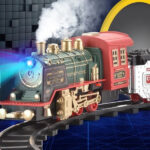 قطار بازی کنترلی دودزا مدل spry train کد 3096