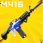 تفنگ بازی شارژی مدل M416 - Image 5