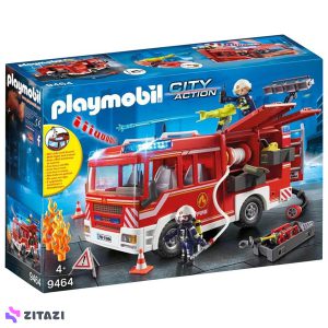 بازی آموزشی پلی موبیل مدل Fire Engine کد 9464