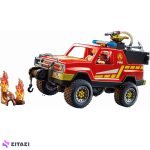 بازی آموزشی پلی موبیل مدل Fire Rescue Truck کد 71194