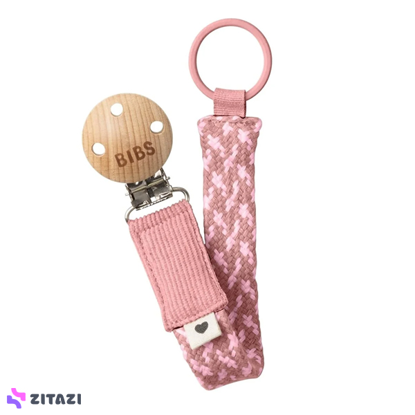 بند پستانک Bibs مدل dusty Pink