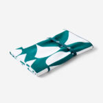 حوله میکروفایبر طرحدار نابایجی سایز XL ابعاد 110 × 175 سانتی متر