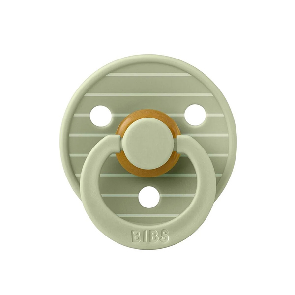 پستانک بیبس مدل Color Pin-Sage سایز +6 ماه BIBS