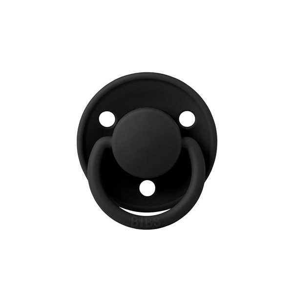 پستانک سیلیکونی De Lux بیبس مدل Black سایز 0-36 ماه BIBS