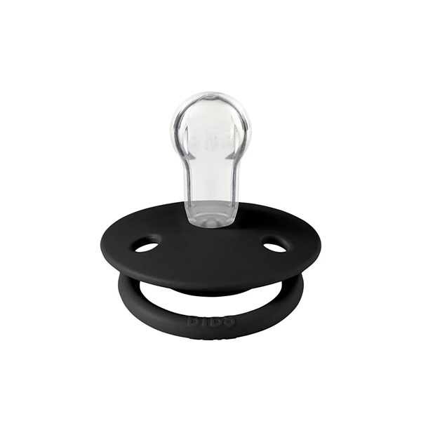 پستانک سیلیکونی De Lux بیبس مدل Black سایز 0-36 ماه BIBS