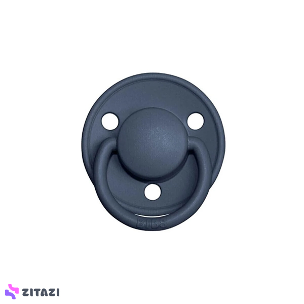 پستانک سیلیکونی بیبس مدل Steel Blue سایز 0-36 ماه BIBS