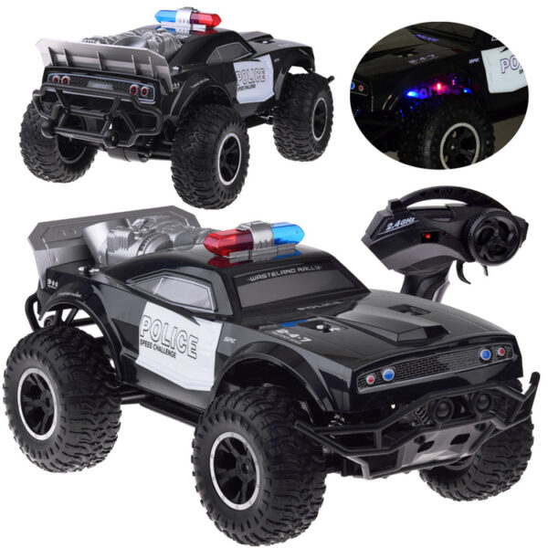 ماشین کنترلی police monster truck کد RC0626