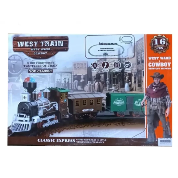 قطار بازی مدل WEST TRAIN 817