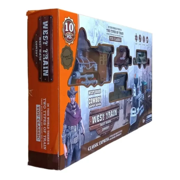 قطار بازی مدل  WEST TRAIN (10 PCS)