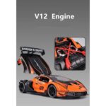 ماکت ماشین مدل Lambhoghini Essenza SCV12 - سفید