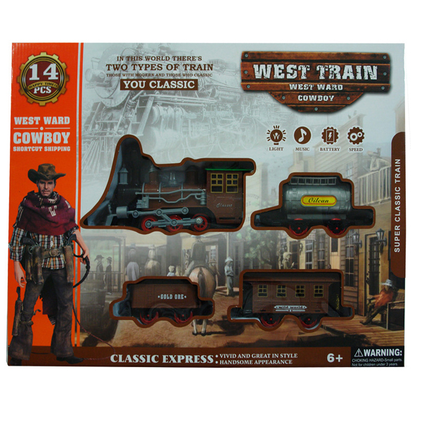 قطار بازی مدل WEST TRAIN CLASSIC
