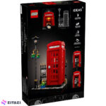 لگو سری ایدهها مدل باجه تلفن قرمز لندن کد 21347