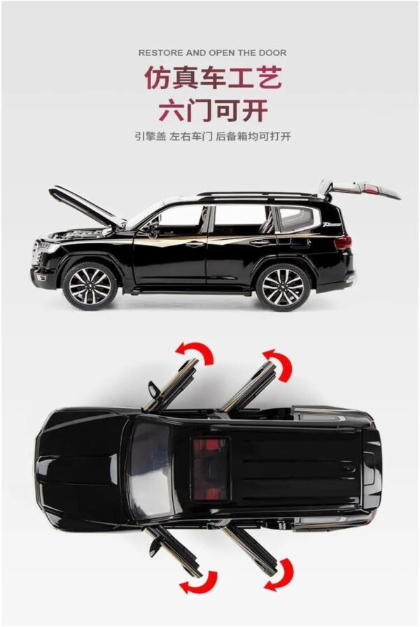 ماکت ماشین تویوتا لندکروزر مدل LAND CRUISER LC300