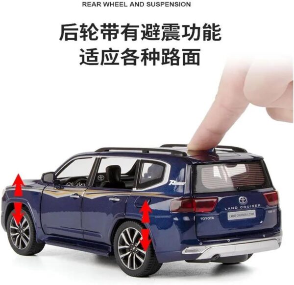 ماکت ماشین تویوتا لندکروزر مدل LAND CRUISER LC300