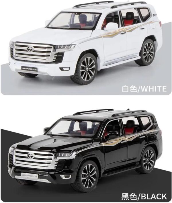 ماکت ماشین تویوتا لندکروزر مدل LAND CRUISER LC300