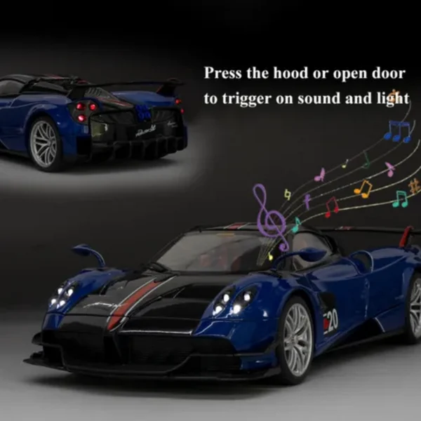 ماکت ماشین مدل Pagani Huarya کد 2023 - Image 9