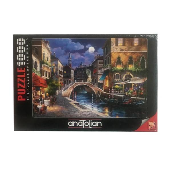 پازل 1000 تکه آناتولین طرح Streets of Venice کد 3087