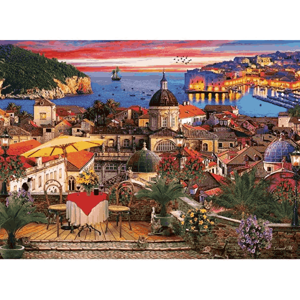 پازل 1000 تکه آرت پازل طرح Dubrovnik کد 5178