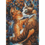 پازل 1000 تکه آرت پازل طرح کد Dance of Cats in Love کد 4226