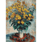 پازل 1000 تکه آرت پازل طرح Jerusalem Artichoke Flowers, Claude Monet کد 5247