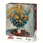 پازل 1000 تکه آرت پازل طرح Jerusalem Artichoke Flowers, Claude Monet کد 5247