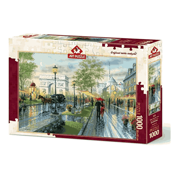 پازل 1000 تکه آرت پازل طرح Spring Stroll, Paris کد 4225