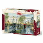 پازل 1000 تکه آرت پازل طرح Spring Stroll, Paris کد 4225