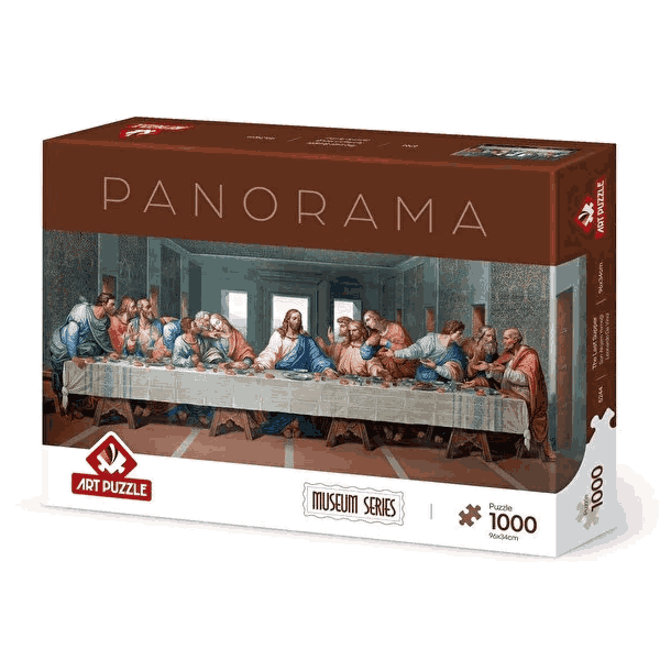 پازل 1000 تکه آرت پازل طرح The Last SupperPanorama Museum کد 5244