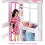 خانه باربی مدل Barbie 's Portable House کد Hcd47 5