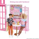 خانه باربی مدل Barbie 's Portable House کد Hcd47 6