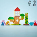 لگو سری دوپلو مدل Peppa Pig Garden and Tree house کد 10431