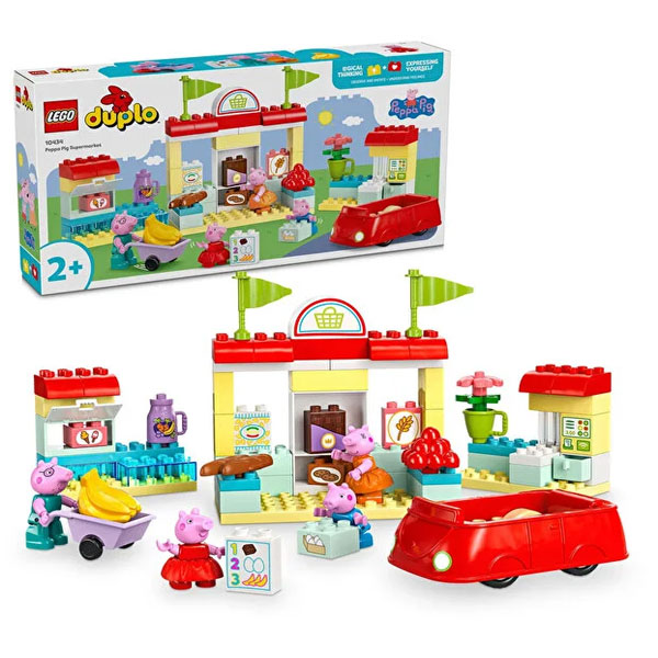 Peppa-Pig لگو سری دوپلو مدل Peppa Pig Supermarket کد 10434