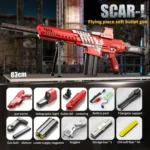 تفنگ بازی شارژی مدل JF SCAR-L Rifle - Image 7