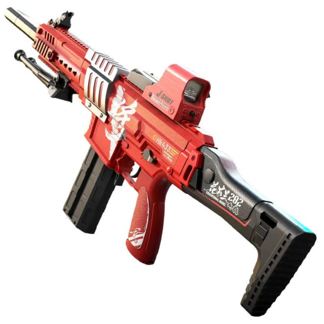 gun 7 p (Copy) تفنگ بازی شارژی مدل JF SCAR-L Rifle - Image 1