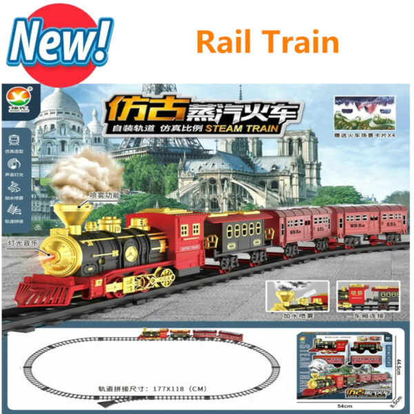 قطار بازی الکتریکی مدل Rail Train
