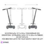 اسکوتر سه چرخ Furkan Toys Cool Wheels